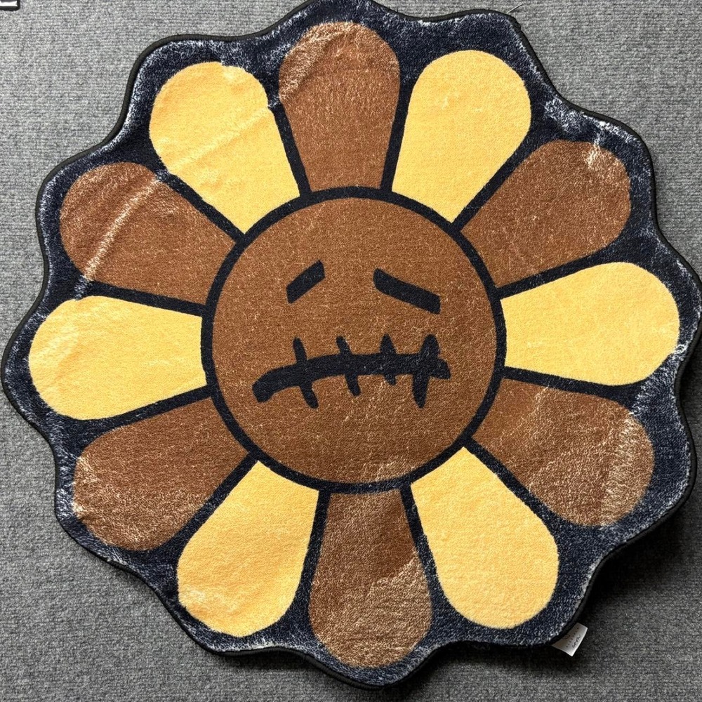Murakami Cactus Jack Flower Tufted Rug Custom